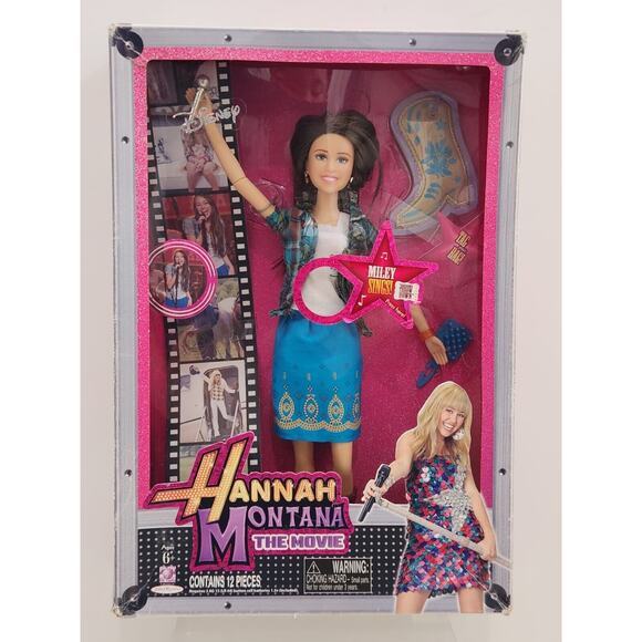 HANNAH MONTANA The Movie DOLL Miley Cyrus Sings HOEDOWN THROW DOWN Jakks 2009